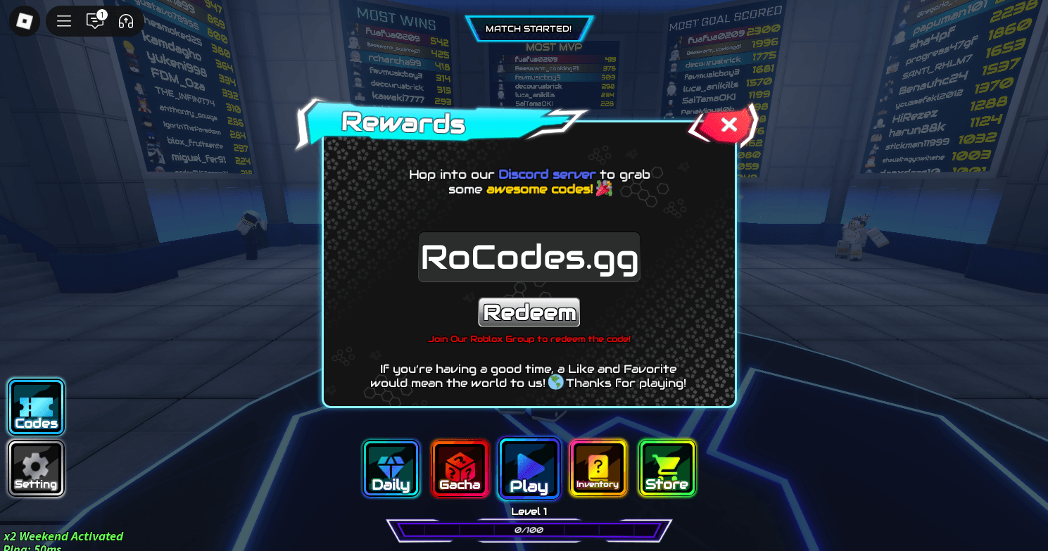 Project egoist codes may 2025 rocodes